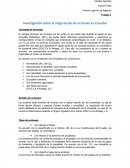 Negociacion de acciones en Ecuador