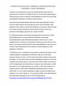 Ensayo pacientes oncologicos y terminales