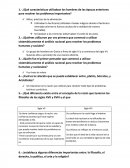 ¿Qué características utilizaban los hombres de las épocas anteriores para resolver los problemas importantes?