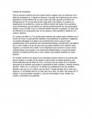 Analisis de resultados. Para la primera muestra que es la pared celular vegetal