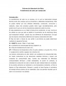 Informe de laboratorio de física Transferencia de calor por conducción