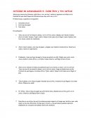 Actividad de autoevaluación 6. Caída libre y tiro vertical.