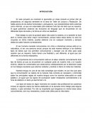 Temas de Taller de Lectura y Redacción.