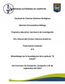 Metodología de la investigación de la película “El cuerpo”