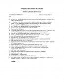 Preguntas de Control de Lectura Análisis y Diseño de Procesos