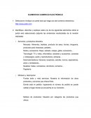 ELEMENTOS COMERCIO ELECTRÓNICO PARA UN PORTAL WEB