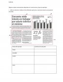 TIPOS DE REPORTAJE, ENCIERRA EN UN CIRCULO LA ALTERNATIVA CORRECTA.