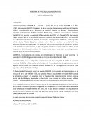 Problema de acción de plena jurisdicción
