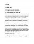 Proyecto Salud estudiantil. Consumo excesivo de alimentos ricos en grasas.
