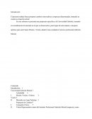 El presente trabajo busca proponer cambios innovadores a empresas determinadas, tomando en cuenta su situación actual