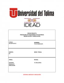Modelacion y simulacion.. Página 1