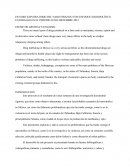 ESTUDIO EXPLORATORIO DEL NARCOTRÁFICO CON ENFOQUE SOCIOPOLÍTICO EN HIDALGO EN EL PERIODO JULIO-DICIEMBRE 2012