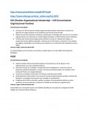 Actividad POS (Positive Organizational Scholarship) – COP (Conocimiento Organizacional Positivo)