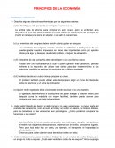 PRINCIPIOS DE LA ECONOMÍA Problemas y Aplicaciones