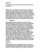 CUENTO CREADO- Las aventuras de un joven que vivia solo en medio de un bosque