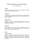 SISTEMA DE INFORMACIÓN PARA LA GESTIÓN DE PEDIDOS.