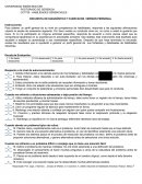 ENCUESTA DE DIAGNÓSTICO Y EJERCICIOS. VERSIÓN PERSONAL