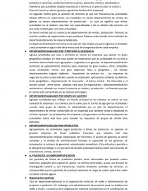 DEPARTAMENTALIZACION POR FUNCION DE LA EMPRESA. Página 1