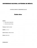 Ácido urico. Procedimiento