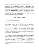 ARRENDAMIENTO PLACAS TAXI