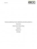 Trastornos producidos por factores ambientales, psicosociales, productivos y biomecánicos. Ergonomía