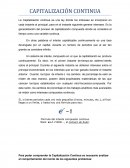 Capitalizacion continua