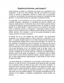 Republica de Honduras, ¿país inseguro?