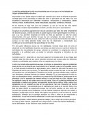 La práctica pedagógica ha sido muy importante para mí ya que yo no he trabajado en ningún establecimiento educativo.