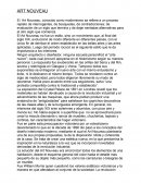 El Art Nouveau, conocido como modernismo