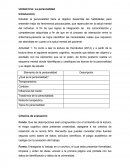 Unidad Uno: La personalidad