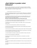 Hábitos de gente exitosa