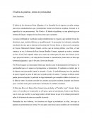 El ladrón de palabras, intento de profundidad