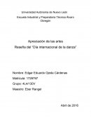 Reseña del “Día internacional de la danza”