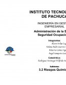 Riesgos quimicos.