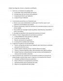 Desarrollo economico. Analice las preguntas, escoja su respuesta y justifíquela.