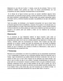 Ejemplo de observacion de trabajo social