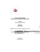 TEMA: INFORME DE USO DE GEOLOCALIZACIÓN DE EASY TAXI