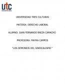 Los demonios del sindicalismo