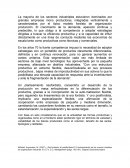 La mayoría de los sectores industriales estuvieron dominados por grandes empresas mono productoras
