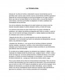 LA TECNOLOGIA.