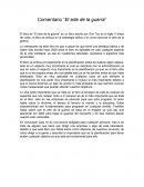 Comentario "El arte de la guerra"