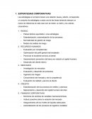 ESTRATEGIAS CORPORATIVAS.