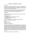 Resistencia a la compresión de ladrillo