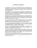 Necesidad de la investigación