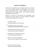 Valores Ciudadanos. Queremos hacer de Guatemala un país de ciudadanos