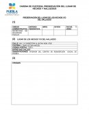 PRESERVACIÓN DEL LUGAR DE LOS HECHOS Y/O DEL HALLAZGO
