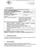 CONTABILIDAD GENERAL IBreve reseña de la actividad académica y/o profesional: