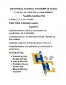 Ética y comunidad: las condiciones de la felicidad