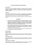 Contrato de representación internacional bolivia