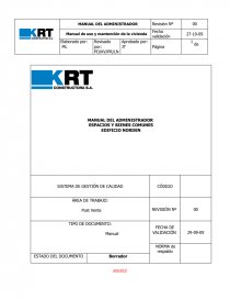 CONSTRUCTORA KRT S.A.. Página 1